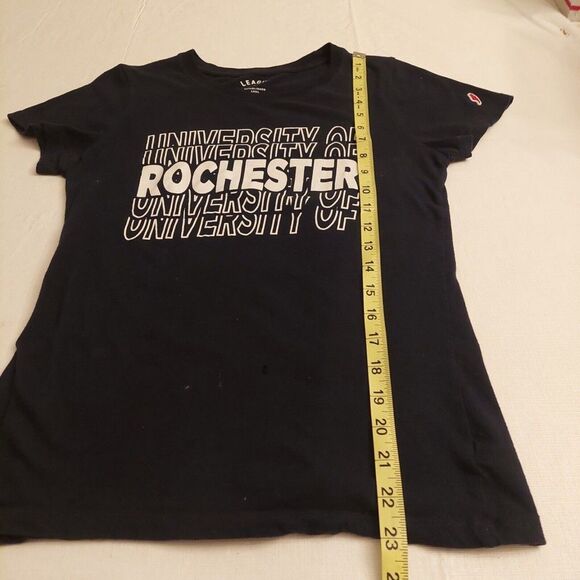 League Navy Blue University Of Rochester Short Sleeved Crewneck Tshirt Sz Small - Picture 5 of 11